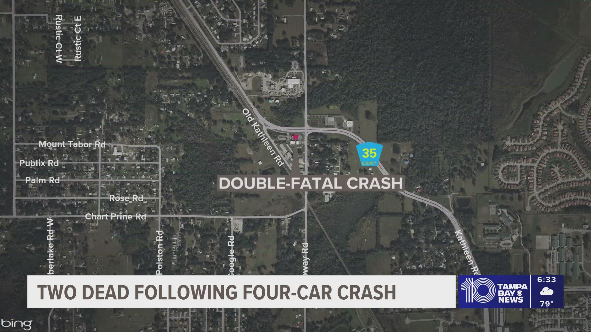 Deputies: 2 women dead following multi-vehicle Polk County crash
