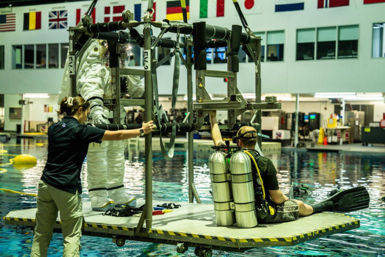 NASA tests new spacesuits for future moonwalks as Artemis program ramps up