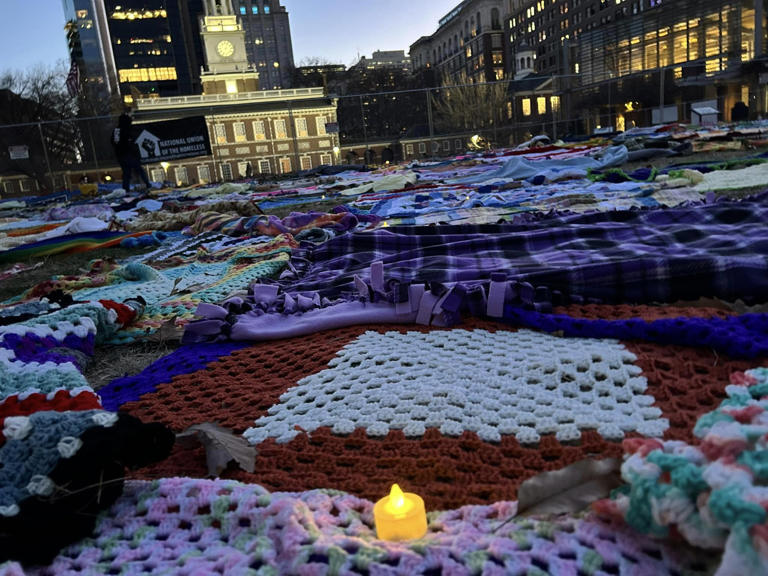 Call for handmade blankets at 2025 Homeless Persons’ Memorial Vigil