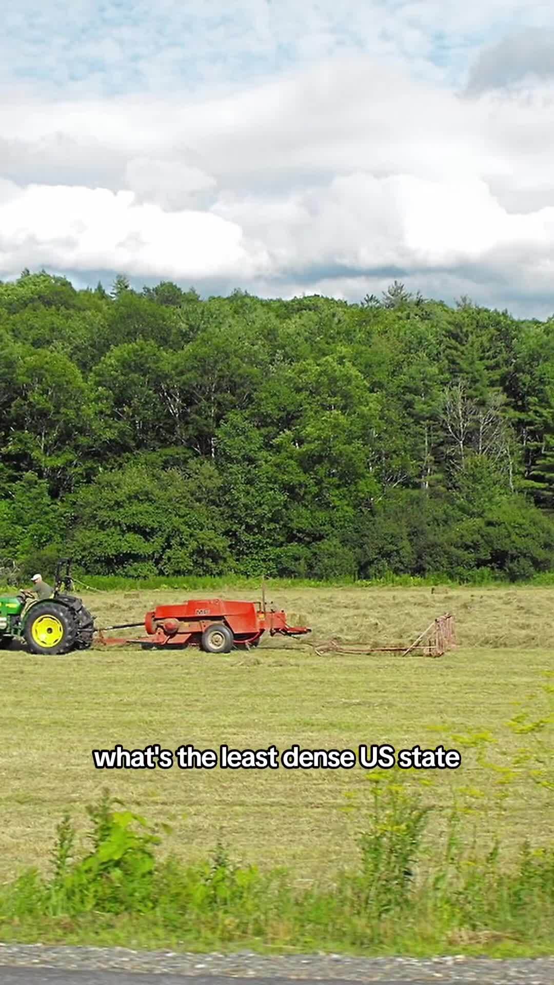 The Least Dense US States #geography