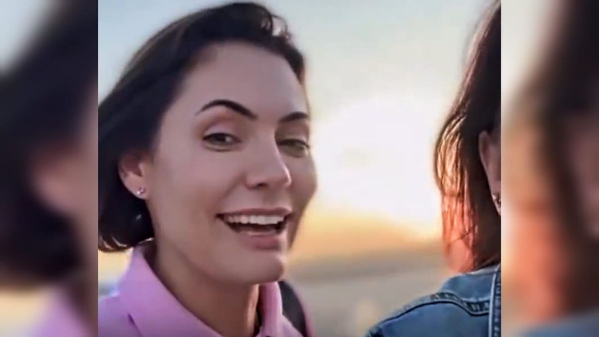 VÍDEO: Redes repercutem “felicidade indisfarçável” de Michelle Bolsonaro