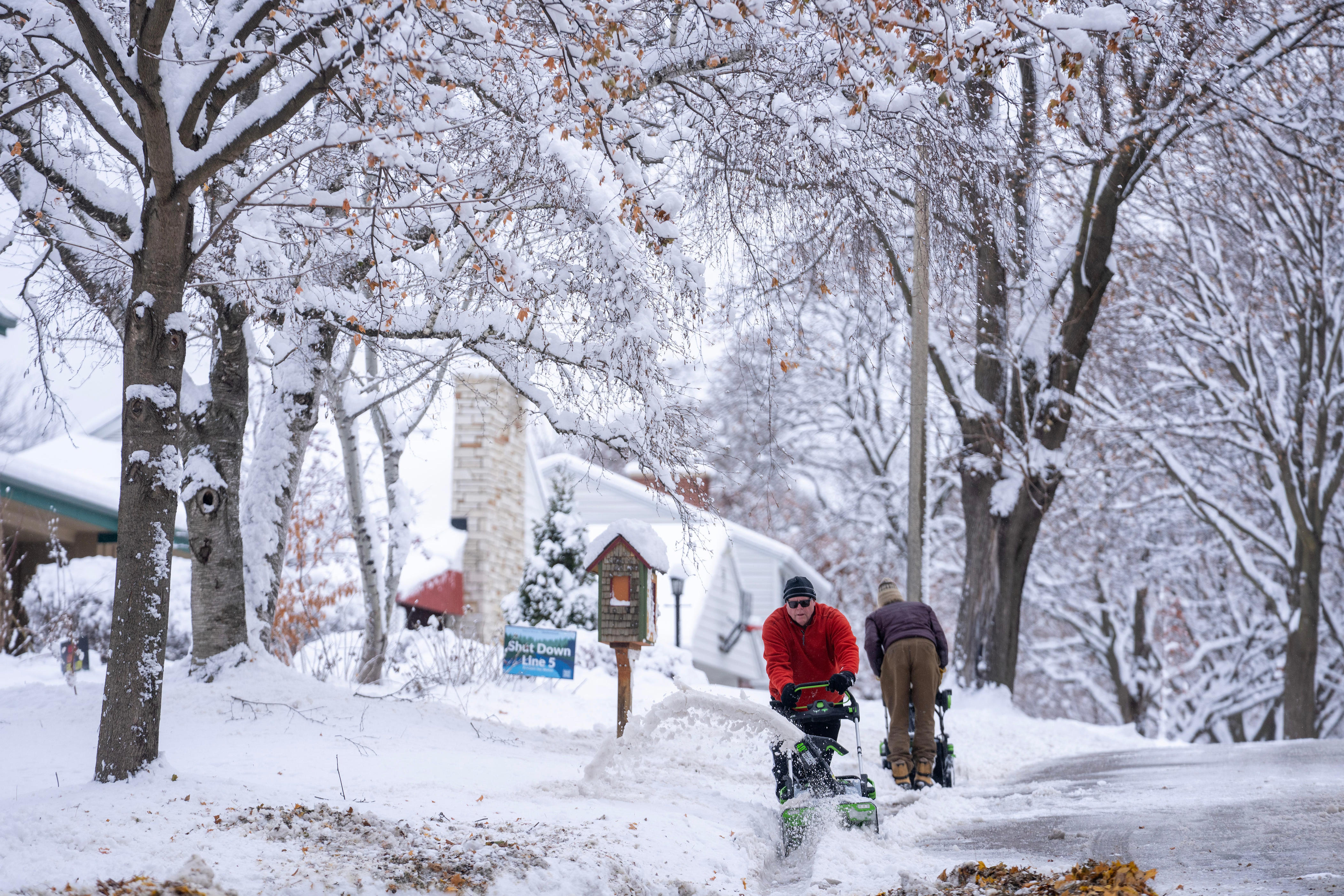How much did it snow in Wisconsin on March 15? Here are the totals