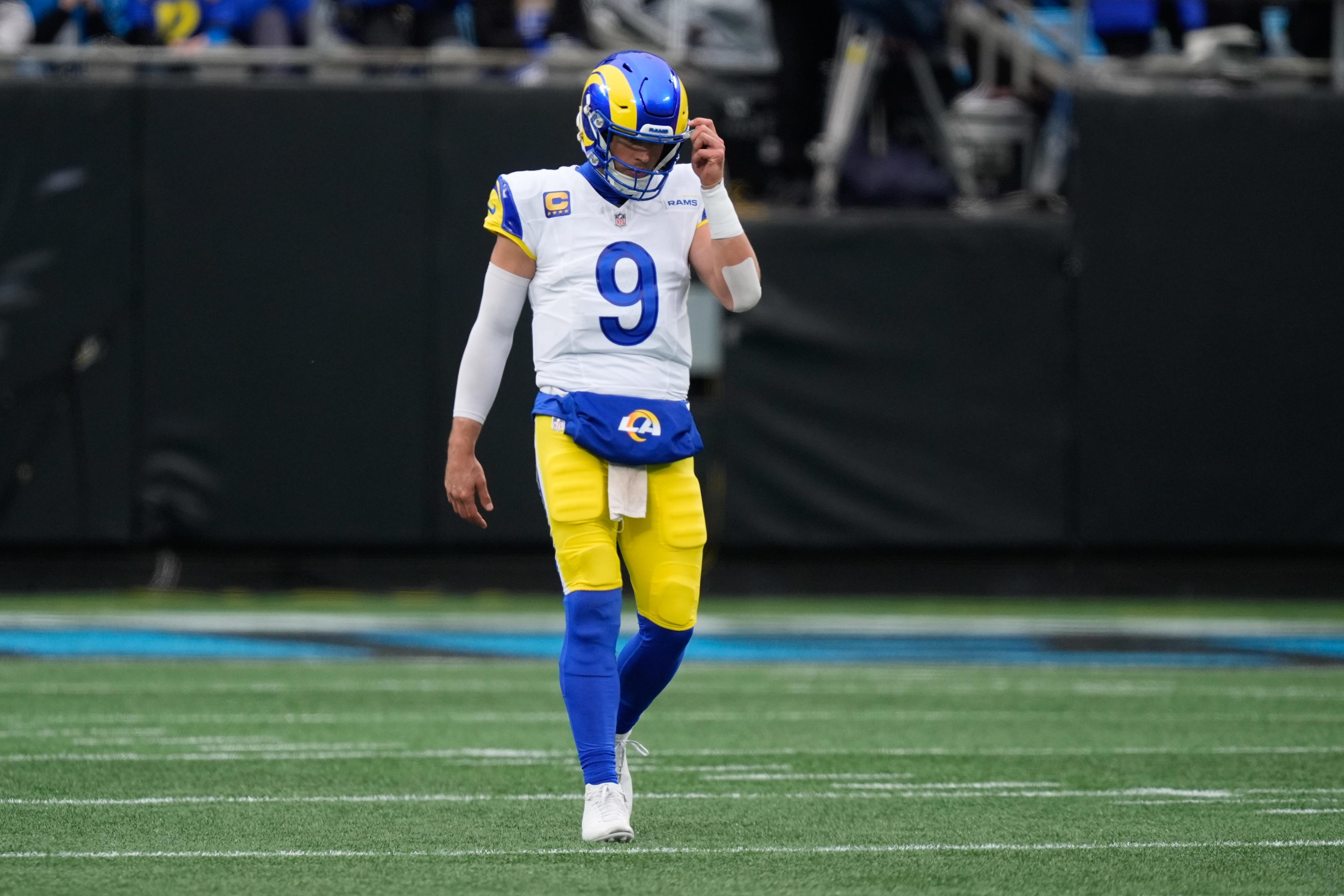 Rams give away No. 1 seed with ugly loss to Panthers