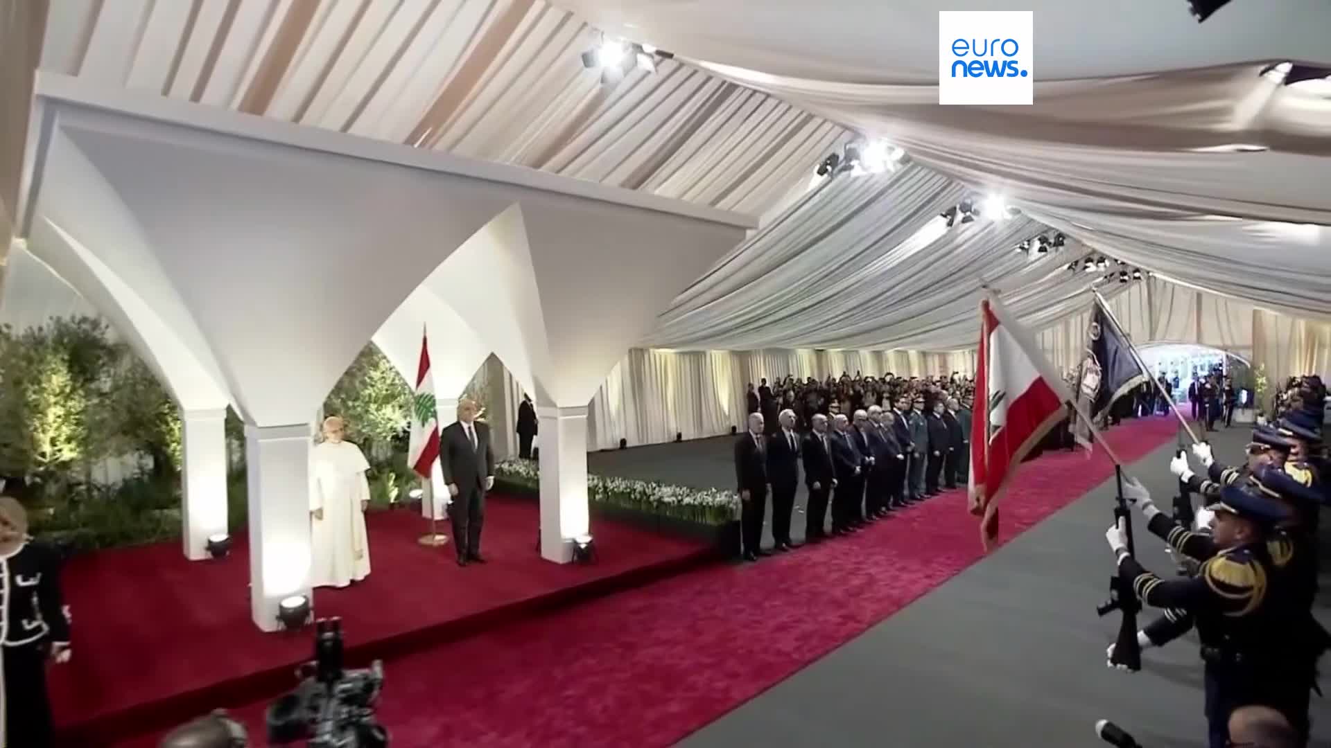 Pope Leo XIV in Lebanon: 'In Palestine the only solution is two states'