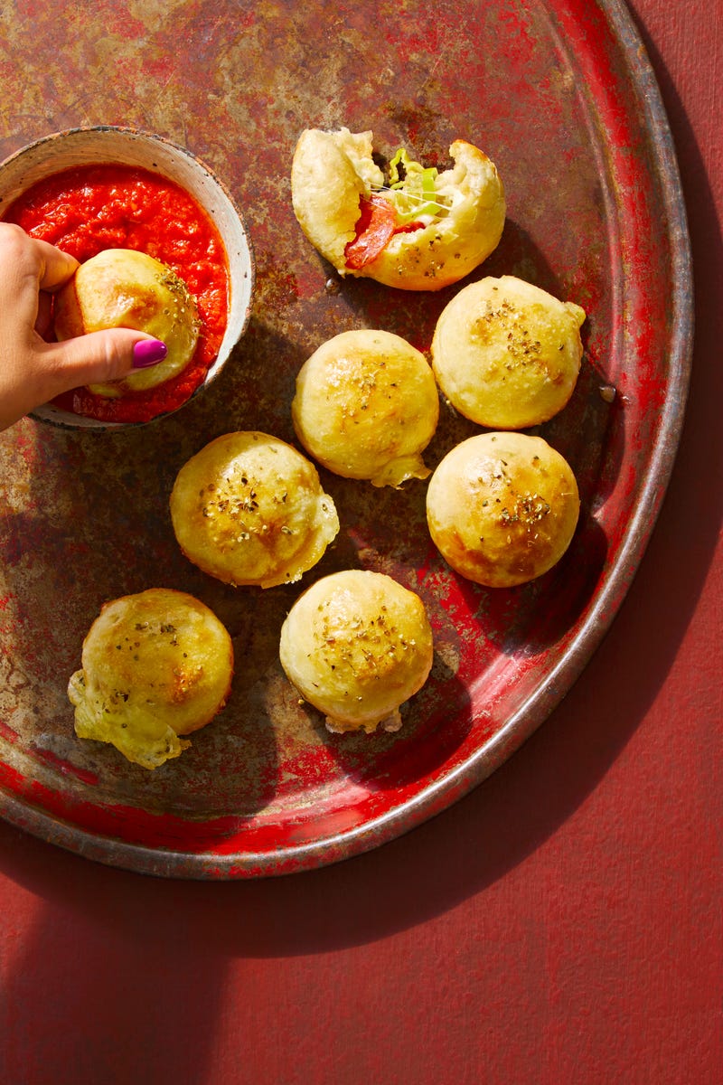 4) Pepperoni Pizza Bombs