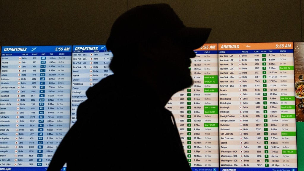 Dozens of flights delayed or canceled at Logan Airport on record ...