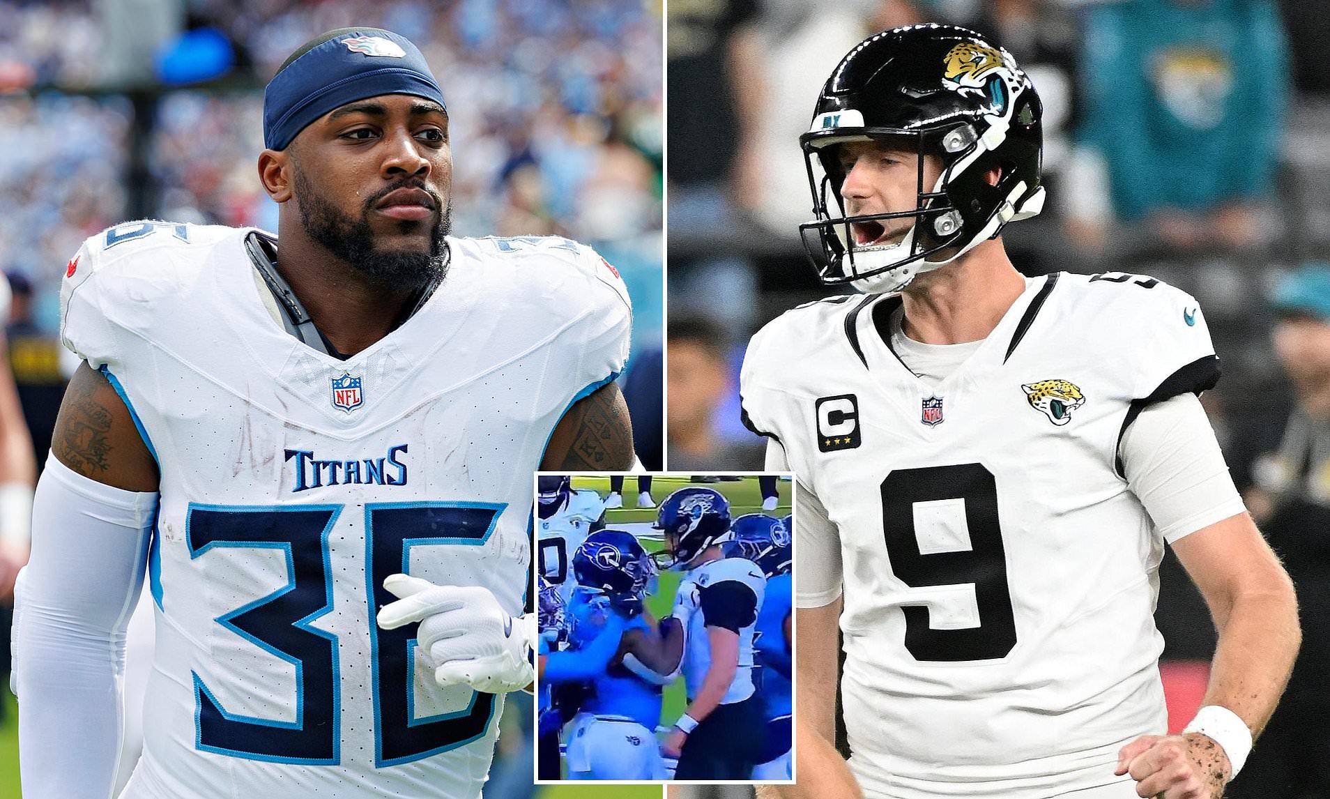NFL star claims rival player threatened to KILL him during heated scuffle