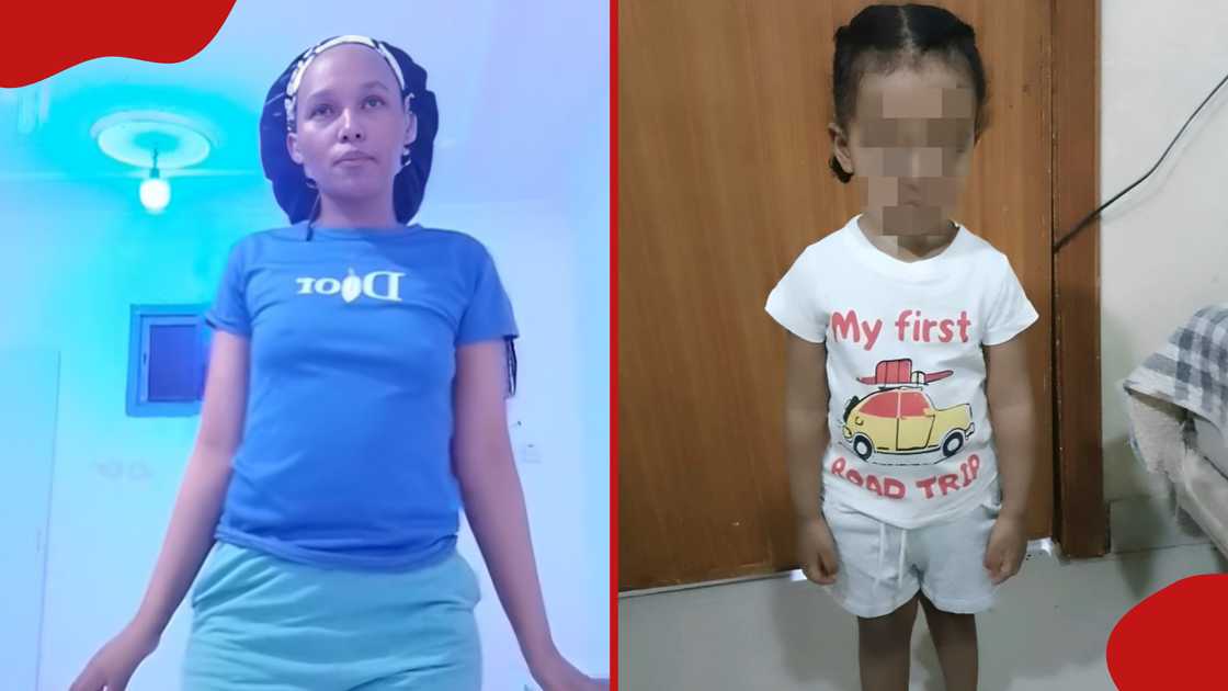 Kenyan mum devastated after being deported and forced to leave little daughter in Saudi Arabia. Photo: Pesh Jay. Source: Youtube