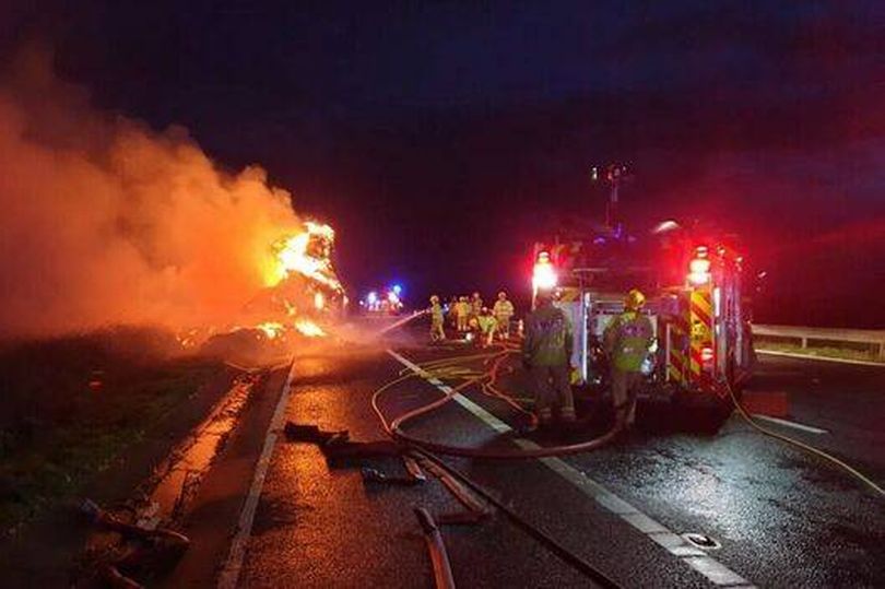 M5 motorway closed in both directions as diversions cause traffic chaos