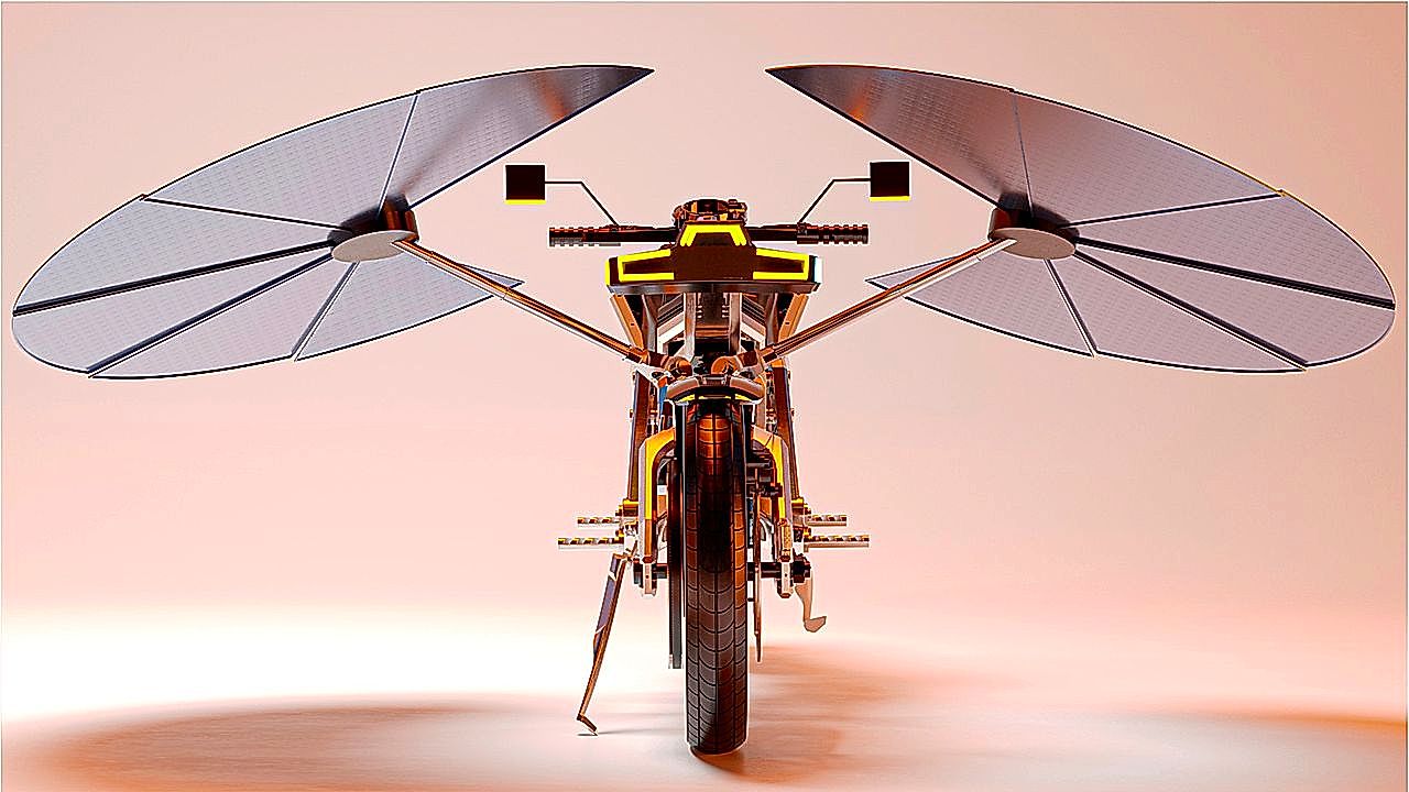 Solar freedom! Introducing SOLARIS, the motorcycle that charges itself ...