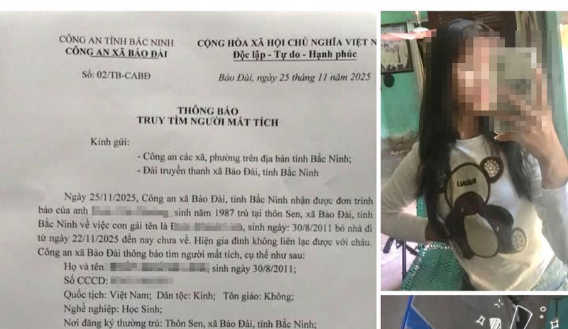 Công an cảnh báo học sinh bỏ nhà theo bạn xấu