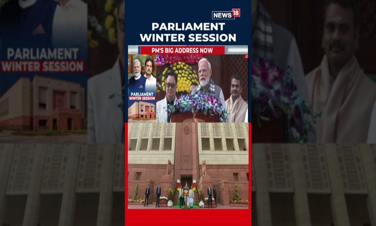 PM Modi Slams Opposition Before Start Of Parliament Winter Session 2025 ...