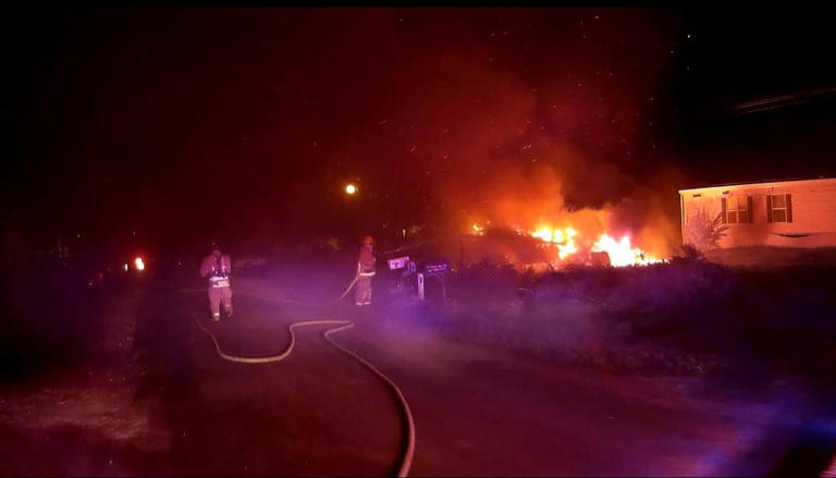 Central Bell firefighters respond to structure fire on Orchard Hill ...