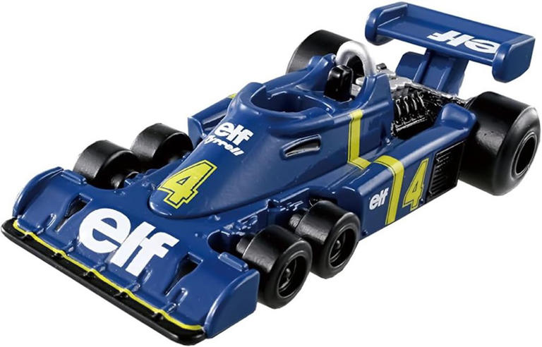 トミカ F-1 タイレル バリエーション 6輪F1マシン「タイレル P34」がトミカプレミアムRacingからミニカー化