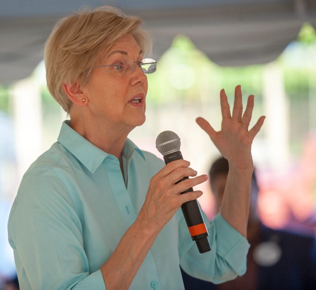 Warren Calls Trump Most Corrupt President