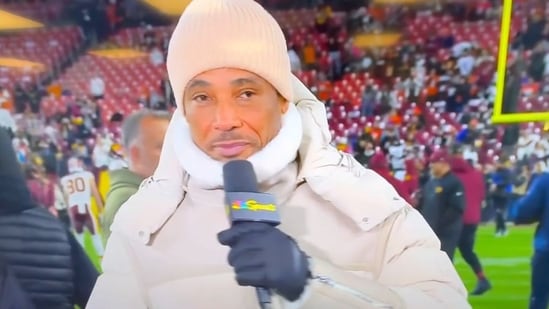 Fans worry after ex- NFL star Rodney Harrison freezes mid-sentence ...