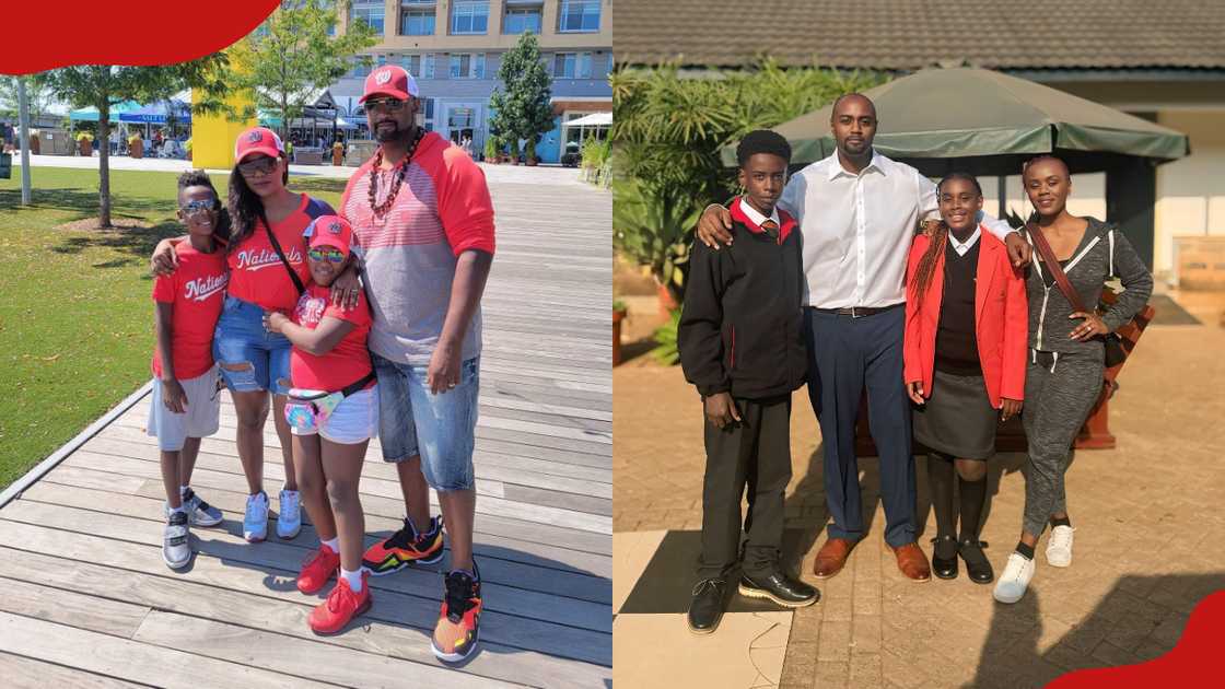 Before and After: Doreen and Anthony found a beautiful school for their two kids in Kenya. Photos: Doreen Selly. Source: UGC