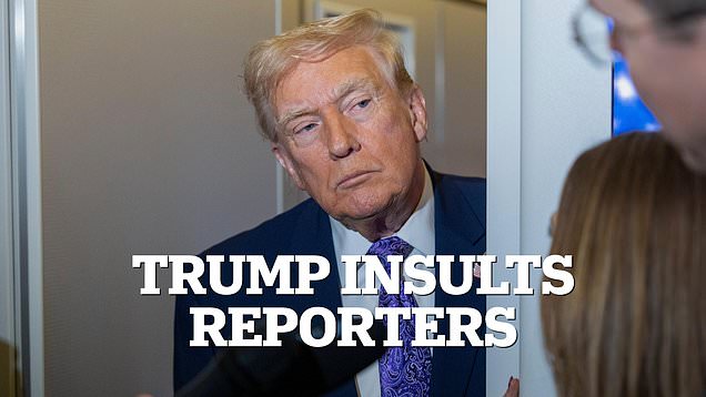 Trump hurls insults at two female reporters asking about MRI results