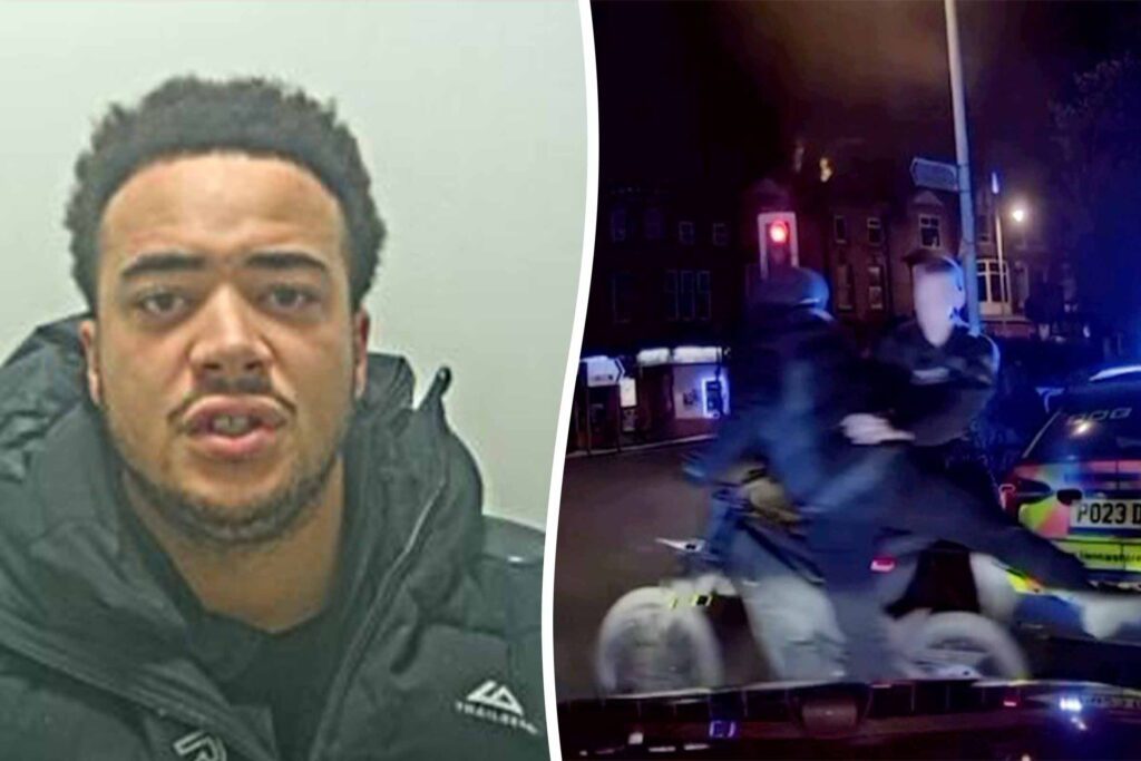 E-bike rider jailed after 50mph pavement police chase