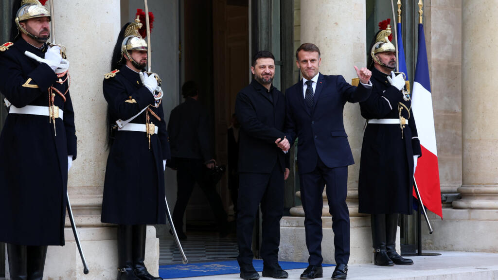 Live: Zelensky holds Paris talks with Macron, aiming to shore up ...