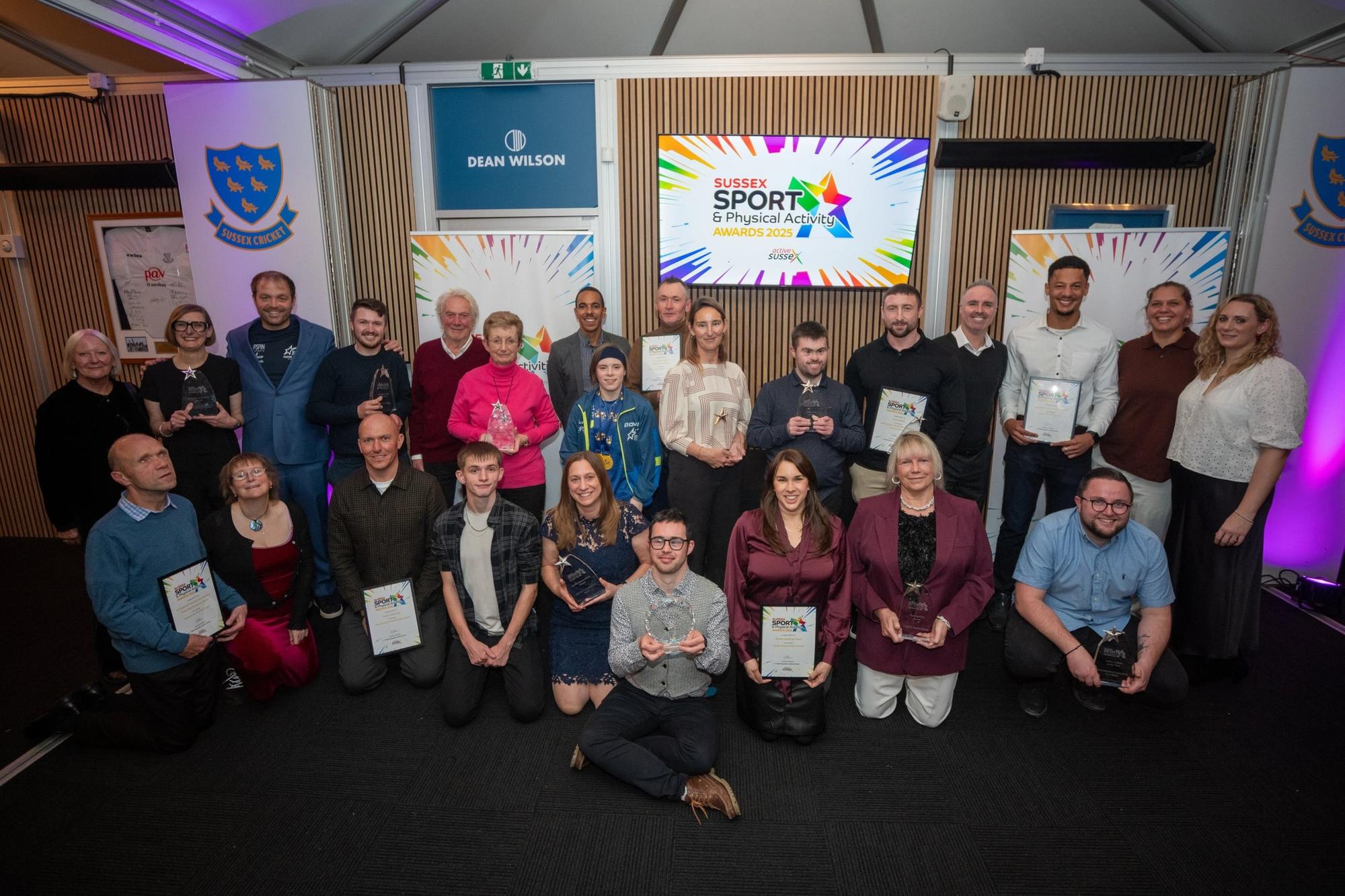 Winners crowned at 2025 Sussex Sport & Physical Activity Awards