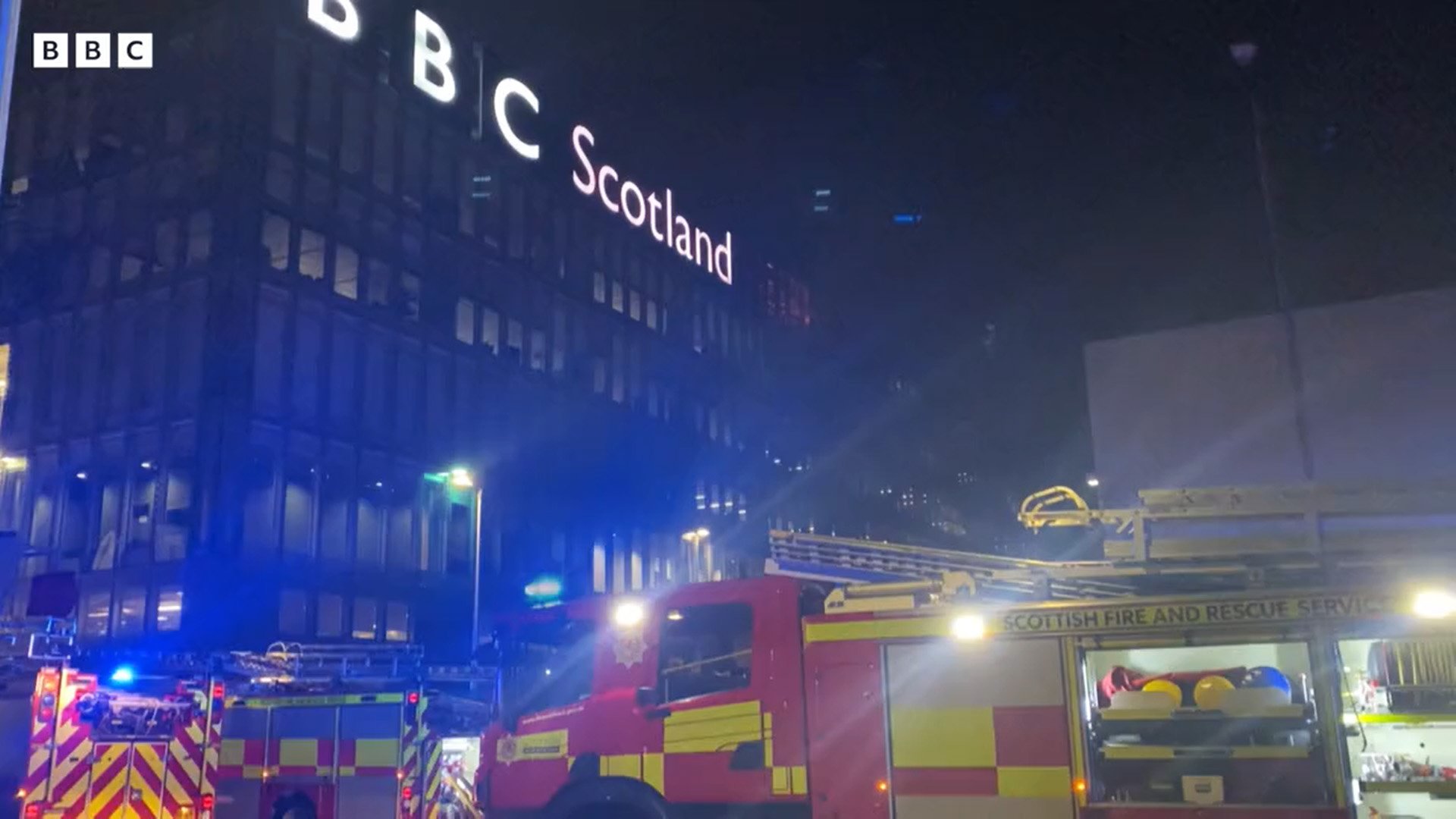 BBC radio show taken off air after fire breaks out