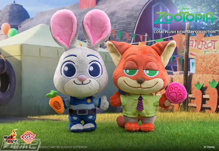 ズートピア』ジュディやニック、クロウハウザーたちといつも一緒！約12