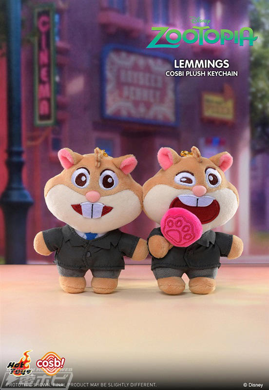 ズートピア』ジュディやニック、クロウハウザーたちといつも一緒！約12