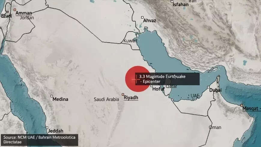 3.3-magnitude earthquake hits Bahrain; UAE remains unaffected