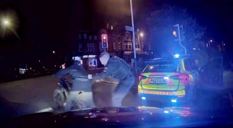 E-bike rider jailed after 50mph pavement police chase