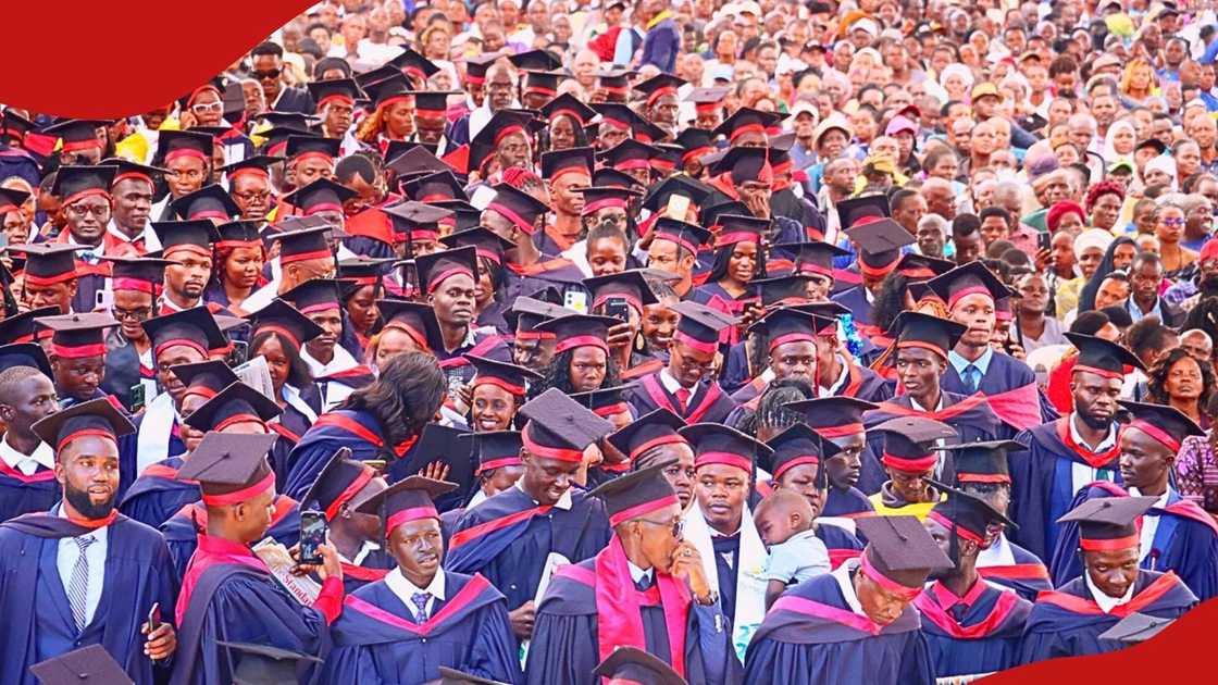 Man embarrasses female friend after allegedly hiding his gown to stage ...