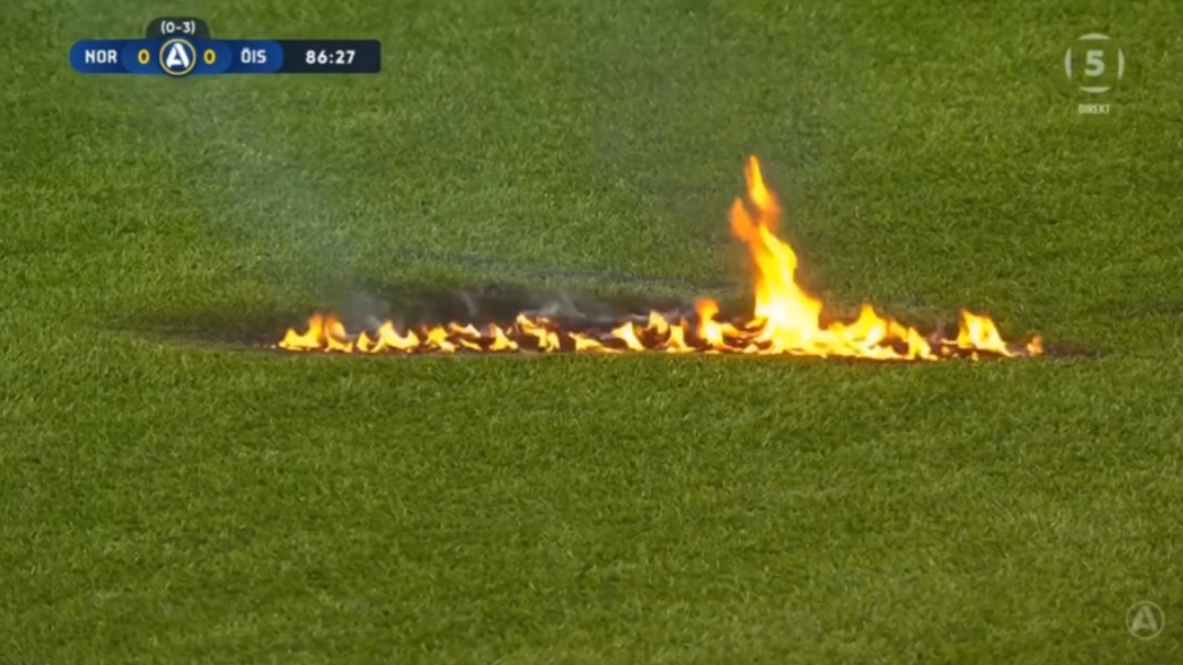 Ook Zweden in de ban van 'onaanvaardbare' pyro-actie van fans