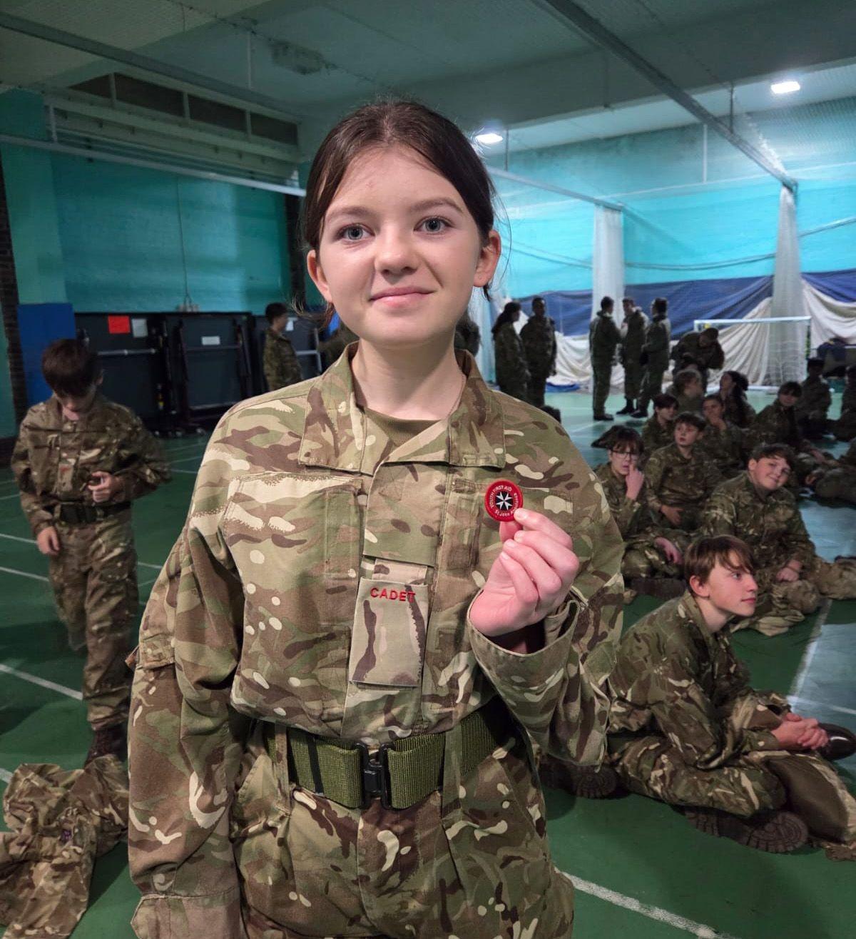 Ark Alexandra Academy Cadets achieve first aid qualification