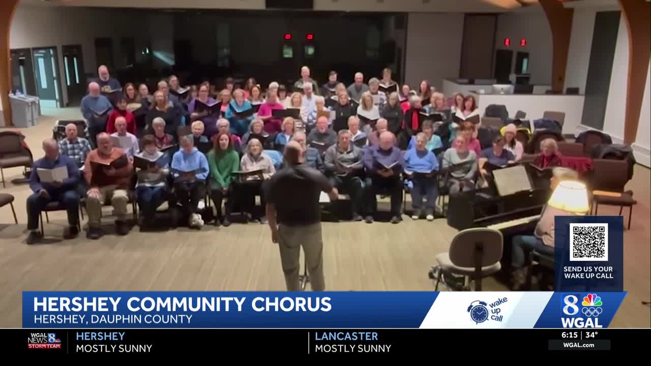 Hershey Community Chorus Wake Up Call
