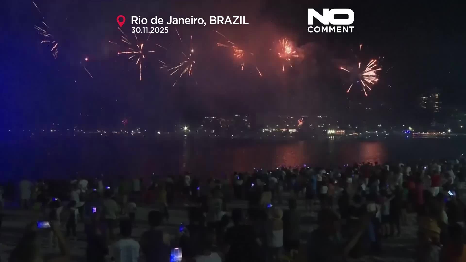 Brazil’s Rio de Janeiro unveils floating Christmas tree