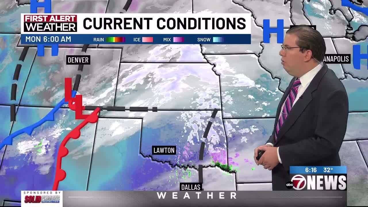 Cold with decreasing clouds today; breezy & milder on Tuesday ...