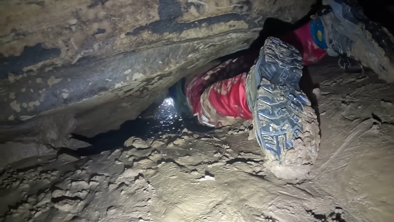 A River Cave So Tight You Can’t Breathe Easy… Then You See the Blue Hole