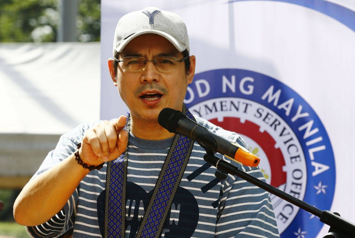 Manila mayor urges protesters to respect city cleanliness