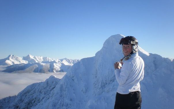 Gaby le Breton at Revelstoke