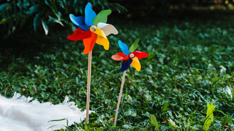 Add Pretty Yard Decorations And Moles Will Flee From Your Property