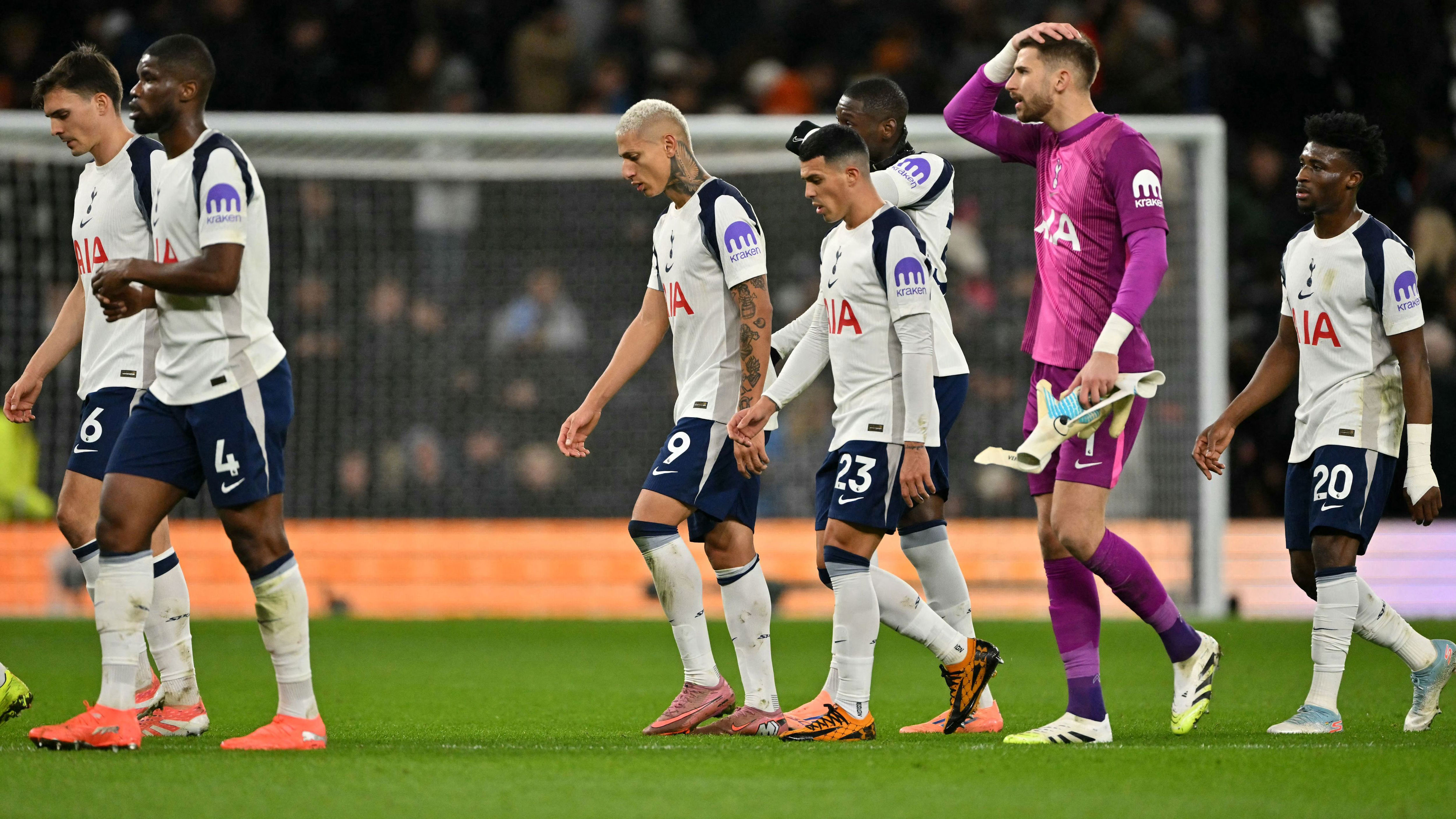 Why 'upset' Tottenham players blanked their own fans after dire Fulham ...
