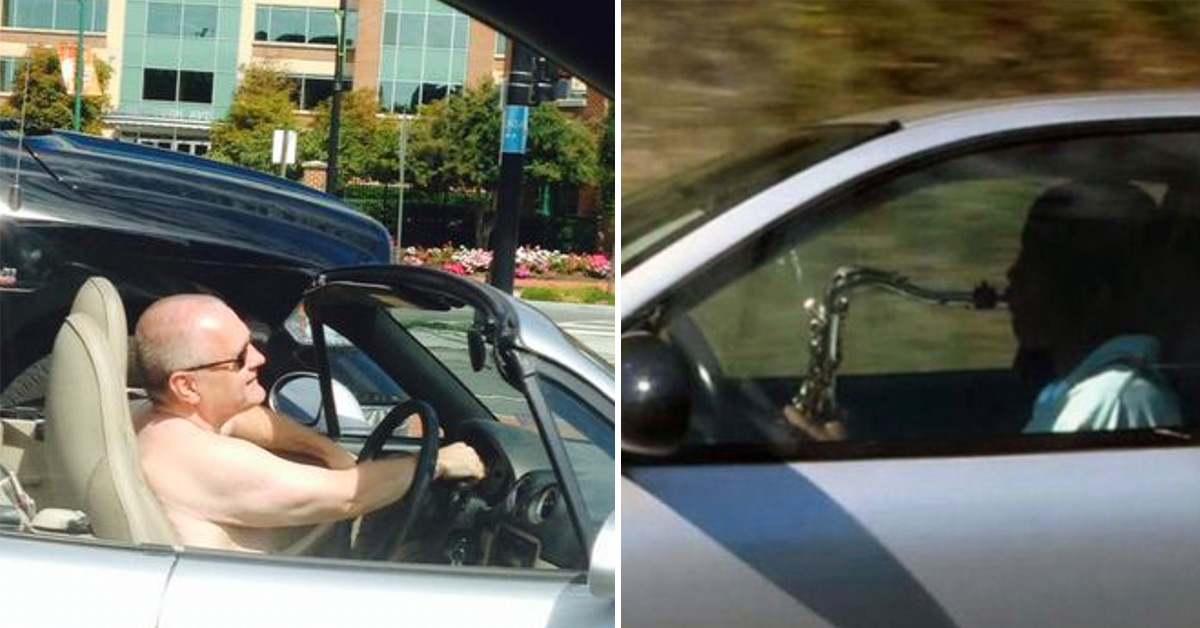 27 Unsettling Sights Seen from the Car Window