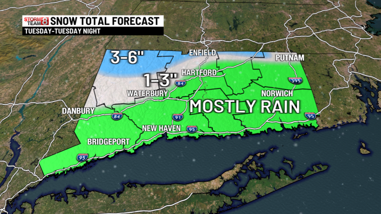 Driving safety tips ahead of Tuesday’s wintry mix in Connecticut
