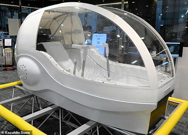 Human washing machine that can clean head to toe goes on sale for £ ...