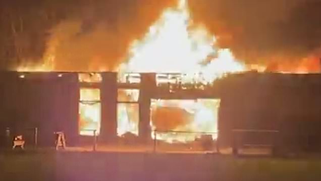 Rugby team clubhouse burns to the ground, cause of fire being investigated