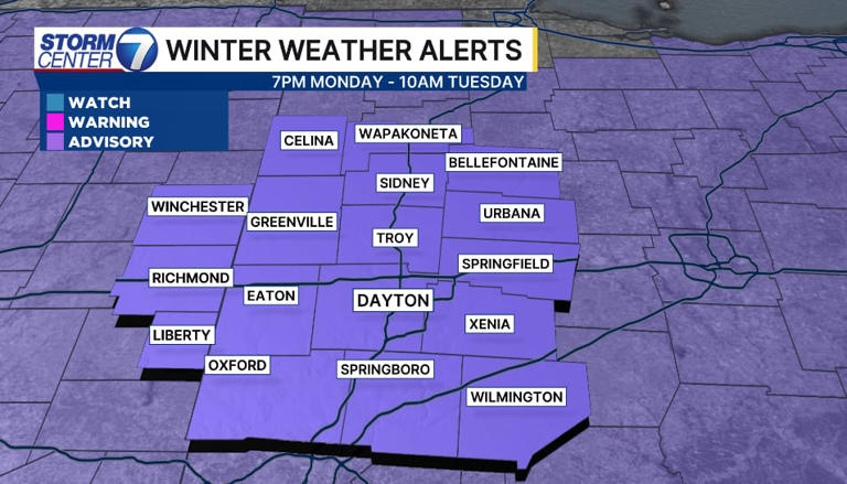 Accumulating snow expected; Winter weather advisory in effect tonight