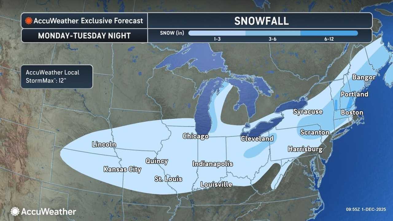 Here's Latest Projected Snowfall Totals, Timing For New Northeast Storm