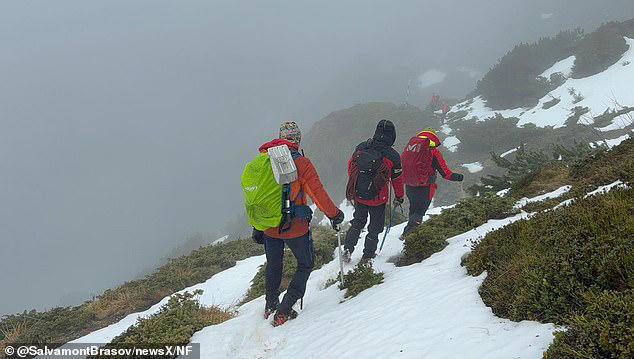 A large-scale search operation is underway in the Bucegi Mountains for the British tourist who went missing a week ago