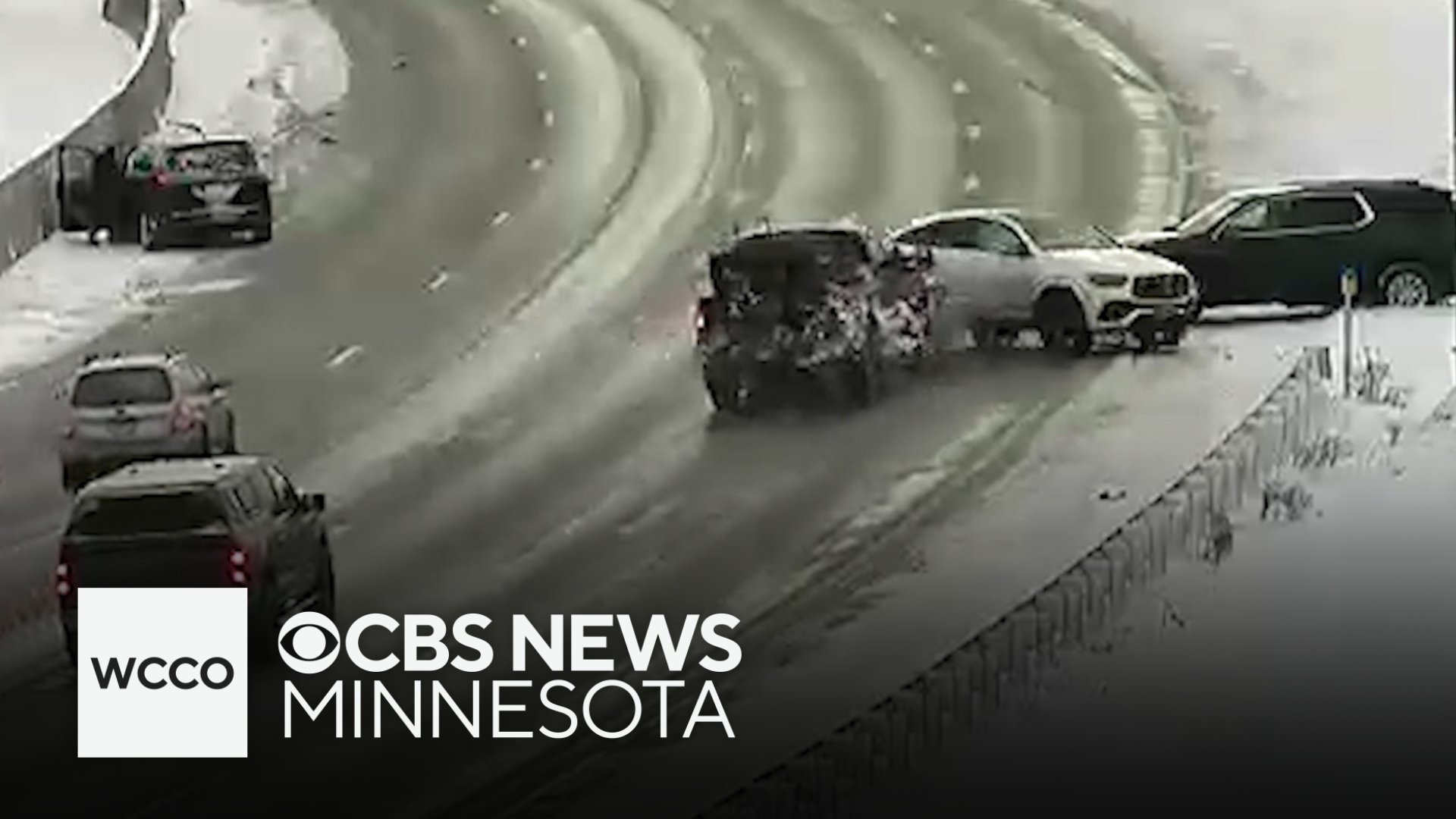 Snow and ice leads to multiple crashes on Minnesota road over the ...
