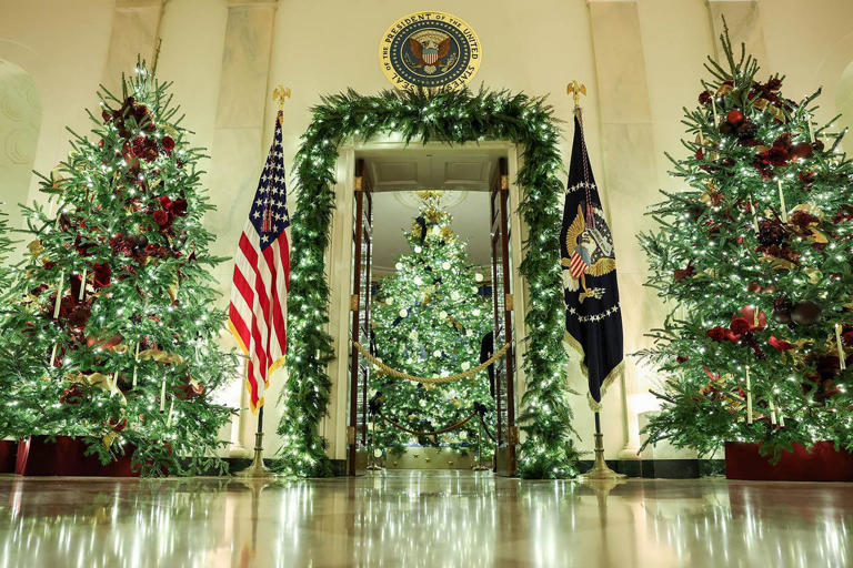 Melania Trump Reveals Theme of This Year's White House Christmas(02)